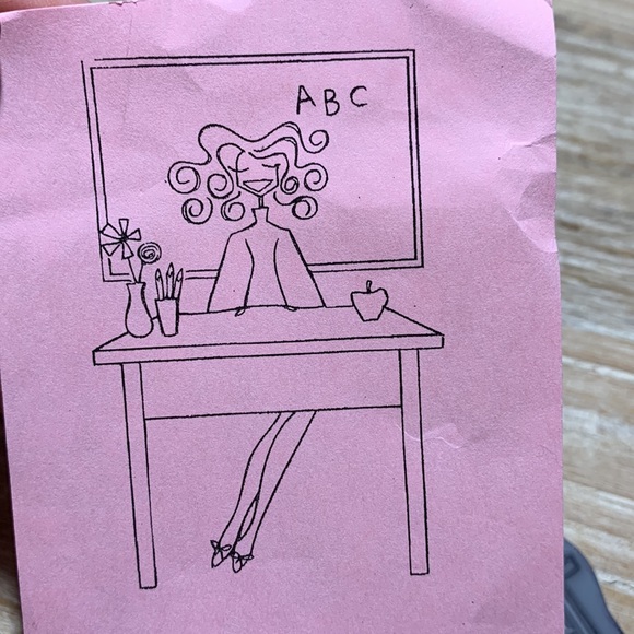 COPY - Set of 2 crafting stamps for card making scrapbooking planners teacher s… - Picture 7 of 9